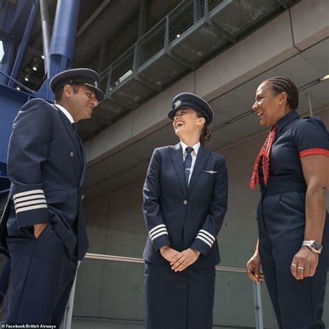 British Airways new crew uniform design, 2023 campaign visuals