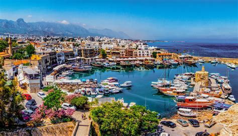 British tourists at Cyprus travel agency discussing trip cancellations