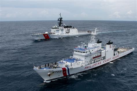 BRP Melchora Aquino joint patrol with US Coast Guard in Sulu Sea