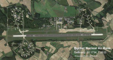Büchel Air Base Germany F-35A hardened aircraft shelters upgraded runway and NATO nuclear-sharing facilities