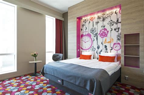 budget-friendly room at Motel L Hammarby Sjöstad with modern design