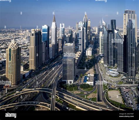 burj khalifa dubai skyline viewed from a desert safari
