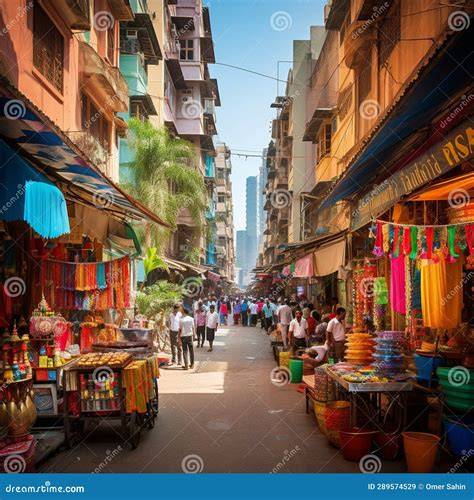 bustling tourist street in Mumbai reflecting aviation-driven tourism boom