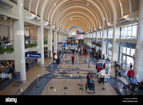 busy terminal interior at Los Angeles International Airport