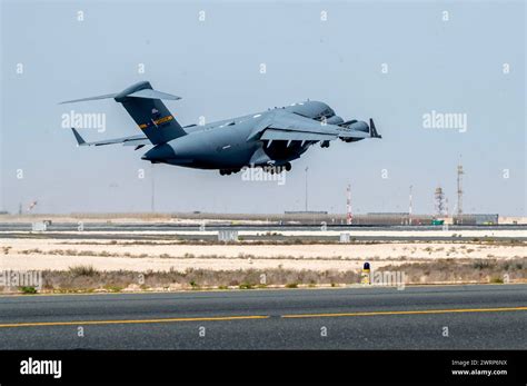 C-17 Globemaster humanitarian aid airdrop operation