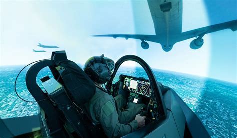 Canadian pilot in F-35 cockpit