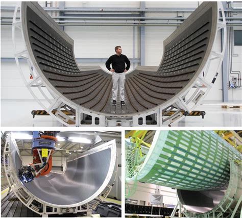 Carbon fiber composite fuselage manufacturing for Boom Overture