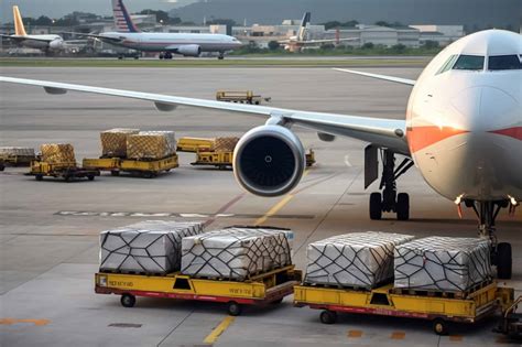 cargo operation at Shanghai Pudong International Airport