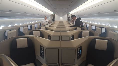 Cathay Pacific A350-1000 business class seat
