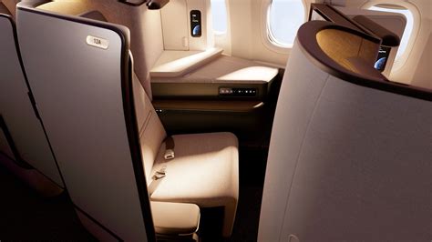 Cathay Pacific Aria Suite Boeing 777 business class private cabin interior