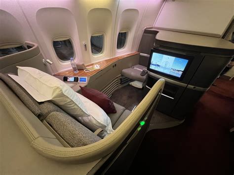 Cathay Pacific premium economy Boeing 777 cabin layout