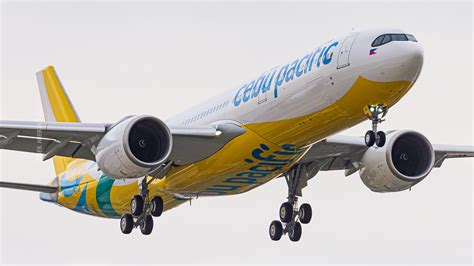 Cebu Pacific Airbus A330-300 aircraft showcasing its long-haul capability