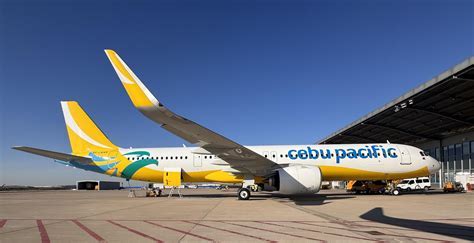 Cebu Pacific aircraft being welcomed at Da Nang International Airport