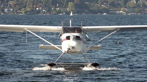 Cessna 172 floating on runway during landing