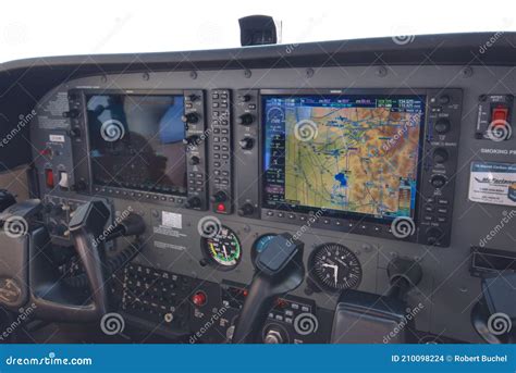 Cessna 172 navigation display