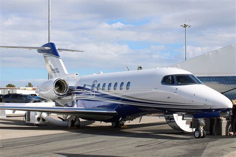 Cessna Citation Longitude departing a short runway at a mountain airport