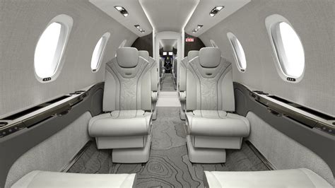 cessna citation x plus cabin luxury interior inflight entertainment