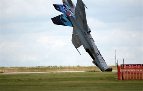 CF-18 crash site in Alberta, 2010