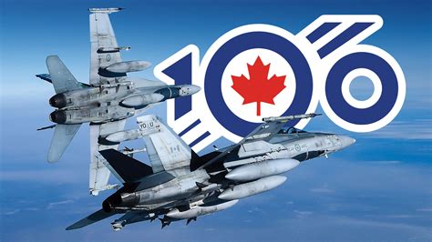 CF-18 Hornet of the Royal Canadian Air Force in Arctic camouflage