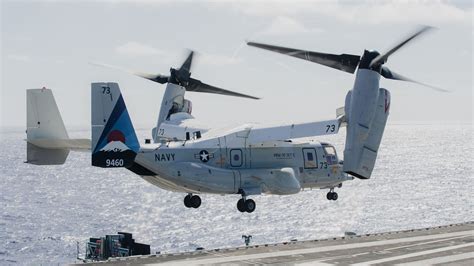 Chambers Field Naval Station Norfolk E-2D Advanced Hawkeye CMV-22B Osprey carrier logistics