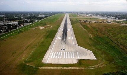 china-built taxiway under construction toussaint louverture international airport
