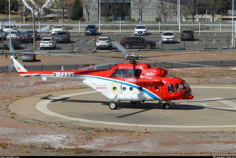 China general aviation airport flight training aircraft parked