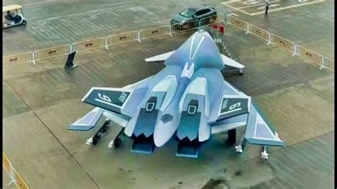 China’s sixth generation heavyweight fighter J-36 with open ventral weapons bays at Chengdu facility