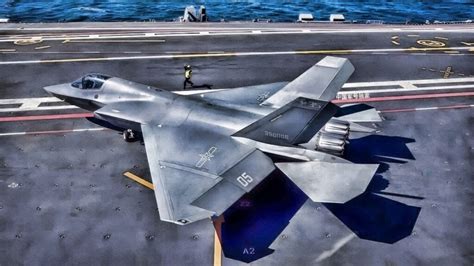 Chinese J-35 stealth fighter taxiing before takeoff at Zhuhai Airshow, 2024