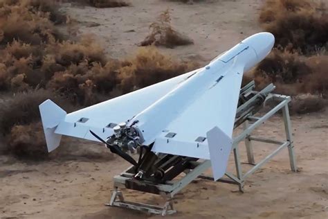 Chinese Loong M9 loitering munition drone delta wing runway test