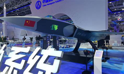 Chinese loyal wingman drone concept displayed at Zhuhai Air Show