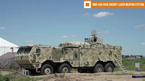 Chinese OW5-A50 laser anti-drone weapon firing during live exercise