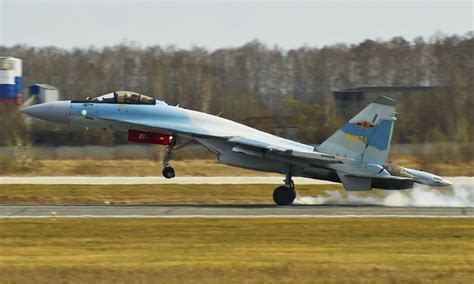chinese plaaf su-35 taxiing at guangdong airbase with full armament