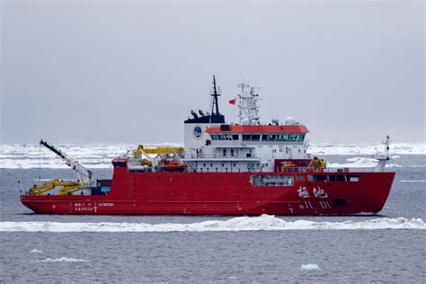 Chinese research vessel operating near Arctic waters off Greenland’s coast