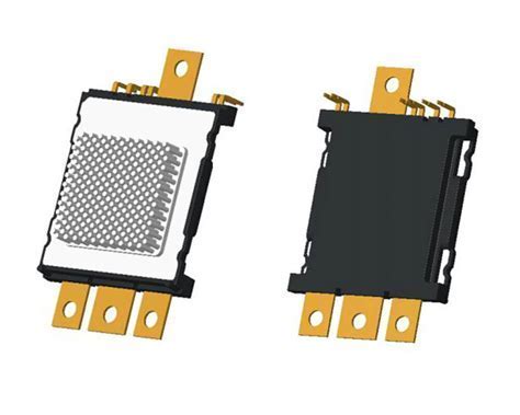 Chinese SiC radar module schematic displayed at military technology expo