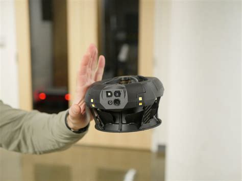 cleo robotics compact drone navigating tight industrial corridor