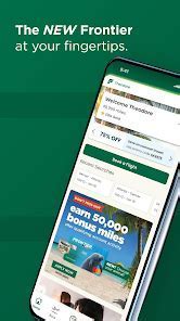 close-up of Frontier Airlines mobile booking app showing GoWild flight availability