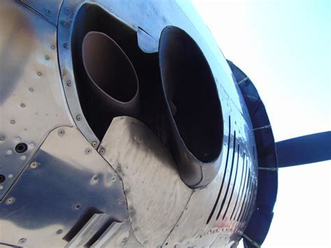 close-up of open cowl flaps on general aviation aircraft during engine warm-up