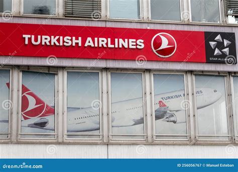 Closed Turkish Airlines office door with signage at ATL North Terminal
