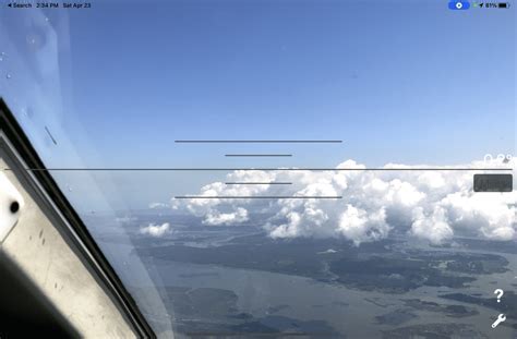 cloud topper in-flight view assessing cloud heights over mountains