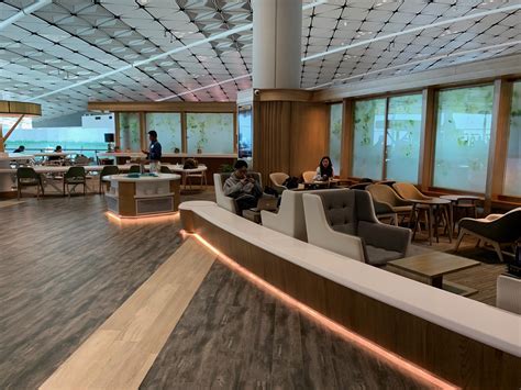 club autus vip lounge interior at hong kong international airport terminal 1