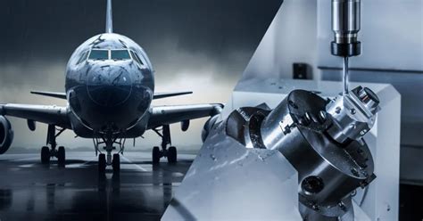 CNC machinist working on precision aircraft component for Boeing defense contract