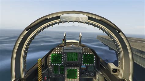 Cockpit view of EA-18G Growler displaying radar and electronic attack interface