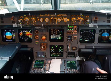 cockpit view with installed AV-30 and backup instruments