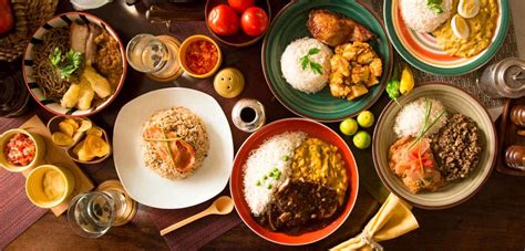 colorful dishes showcasing Peruvian ingredients