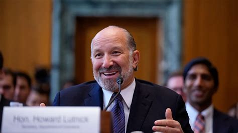 commerce secretary howard lutnick at congressional hearing on trade policies