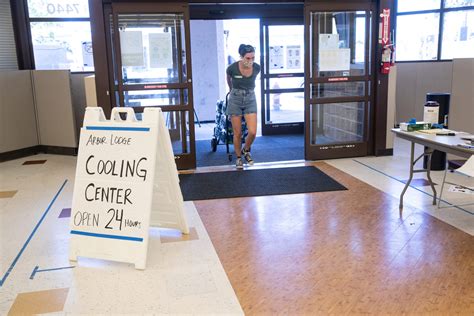 community cooling center offering relief during Nevada heatwave
