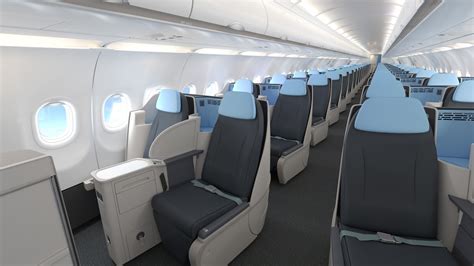 Comparison graphic of La Compagnie seat vs legacy carrier business class seat