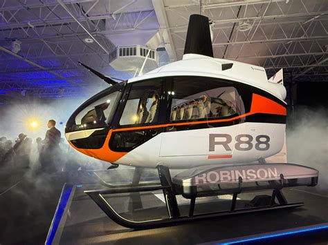 concept art of robinson r88 ten seat helicopter with safran turbine engine