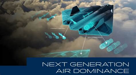 Concept art of the Next-Generation Air Dominance (NGAD) fighter