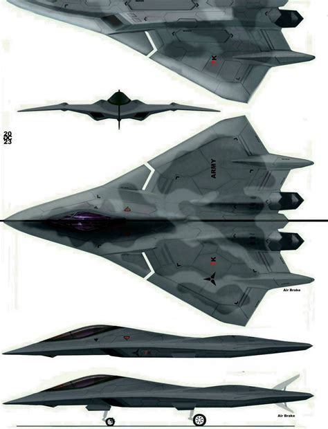 Concept design of NGAD sixth-generation fighter